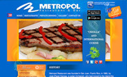 Webpage www.metropolrestaurant.com