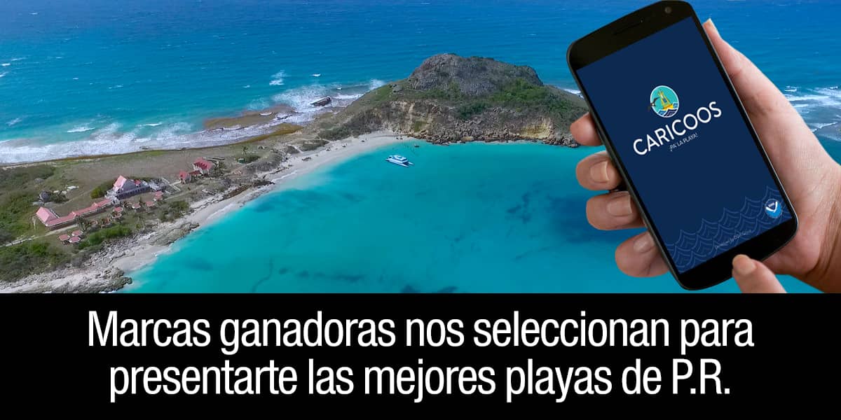 Descubre las playas más hermosas de Puerto Rico y el Caribe con el app de CariCOOS.