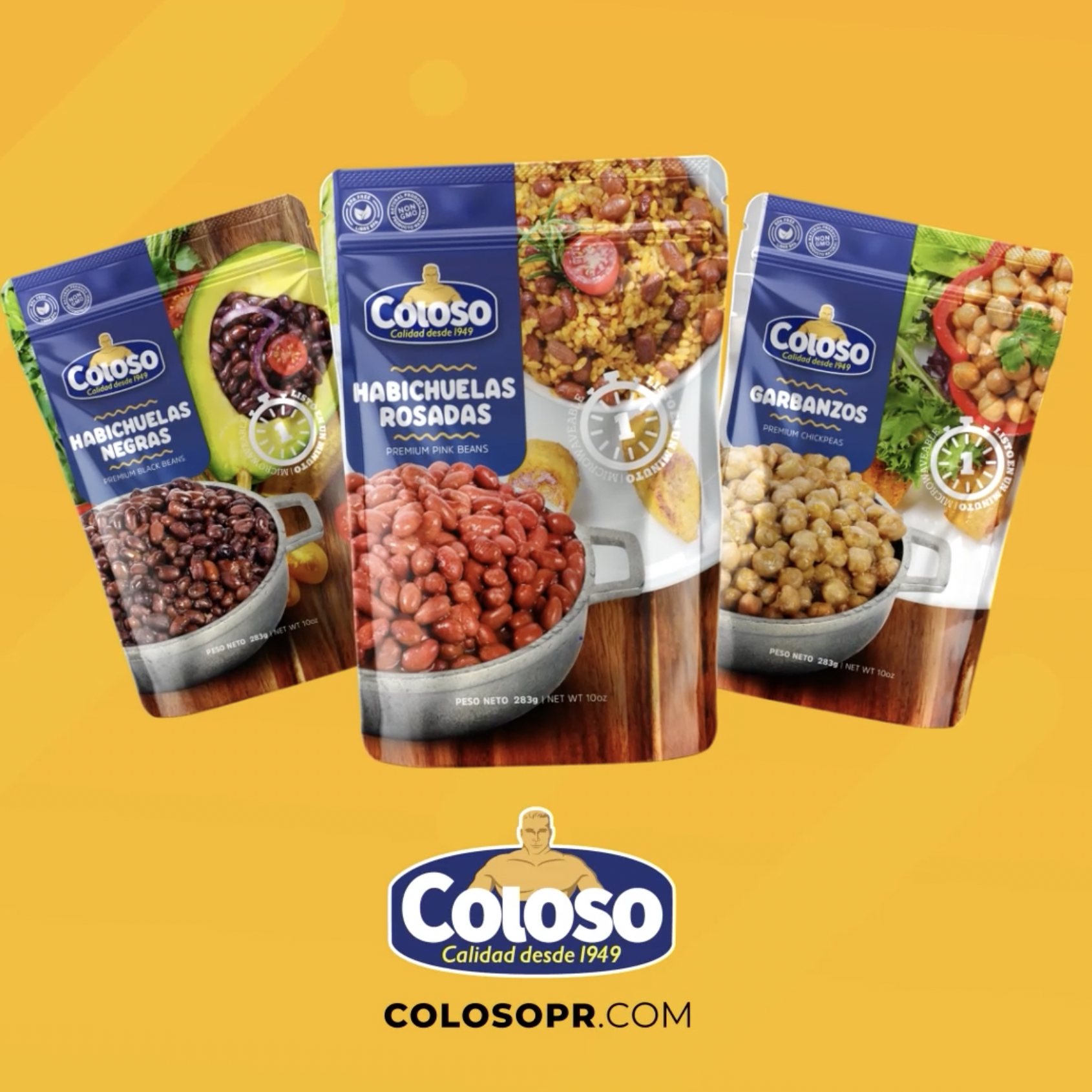 Granos guisados Coloso